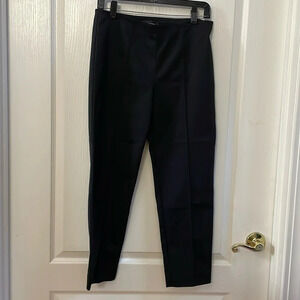 St. John Black Straight Leg Pants Size 4